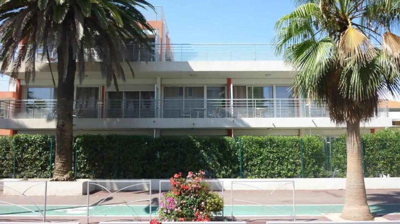 Cote D'Azur Joli Studio 50M Plage, Climatisation , Parking. 빌뇌브루베 외부 사진