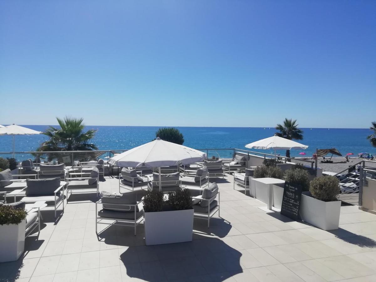 Cote D'Azur Joli Studio 50M Plage, Climatisation , Parking. 빌뇌브루베 외부 사진