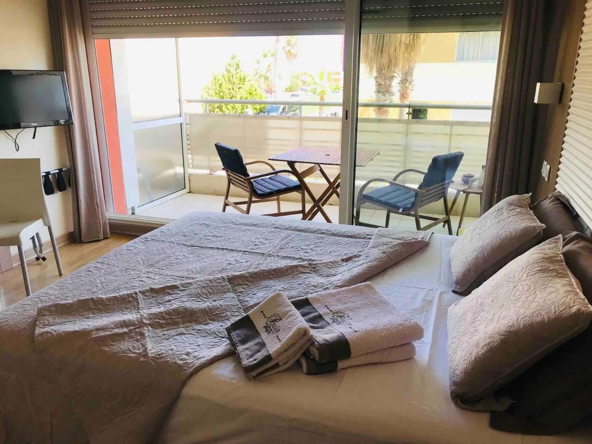 Cote D'Azur Joli Studio 50M Plage, Climatisation , Parking. 빌뇌브루베 외부 사진